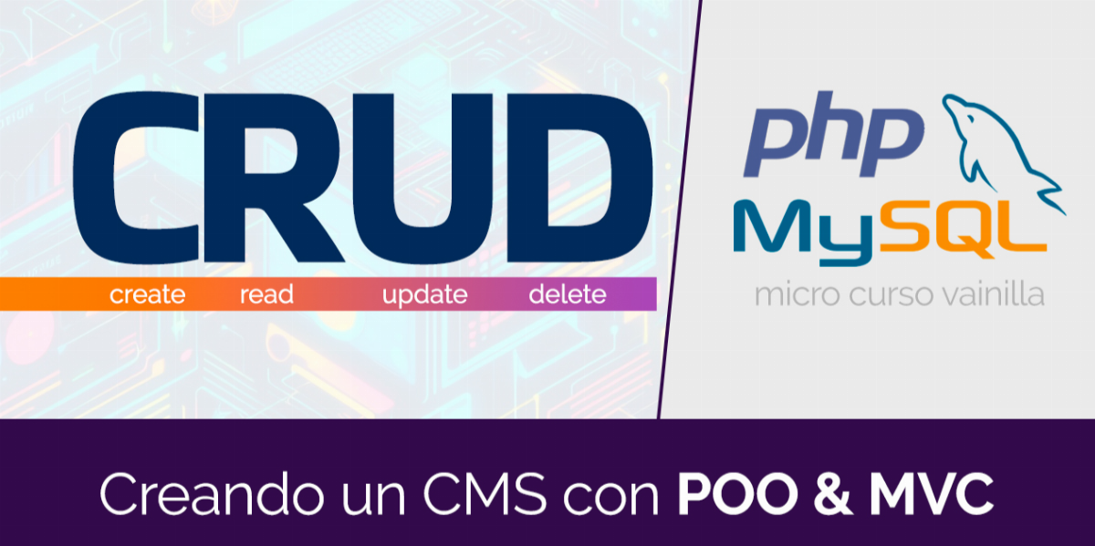 CRUD en PHP (MVC y POO)