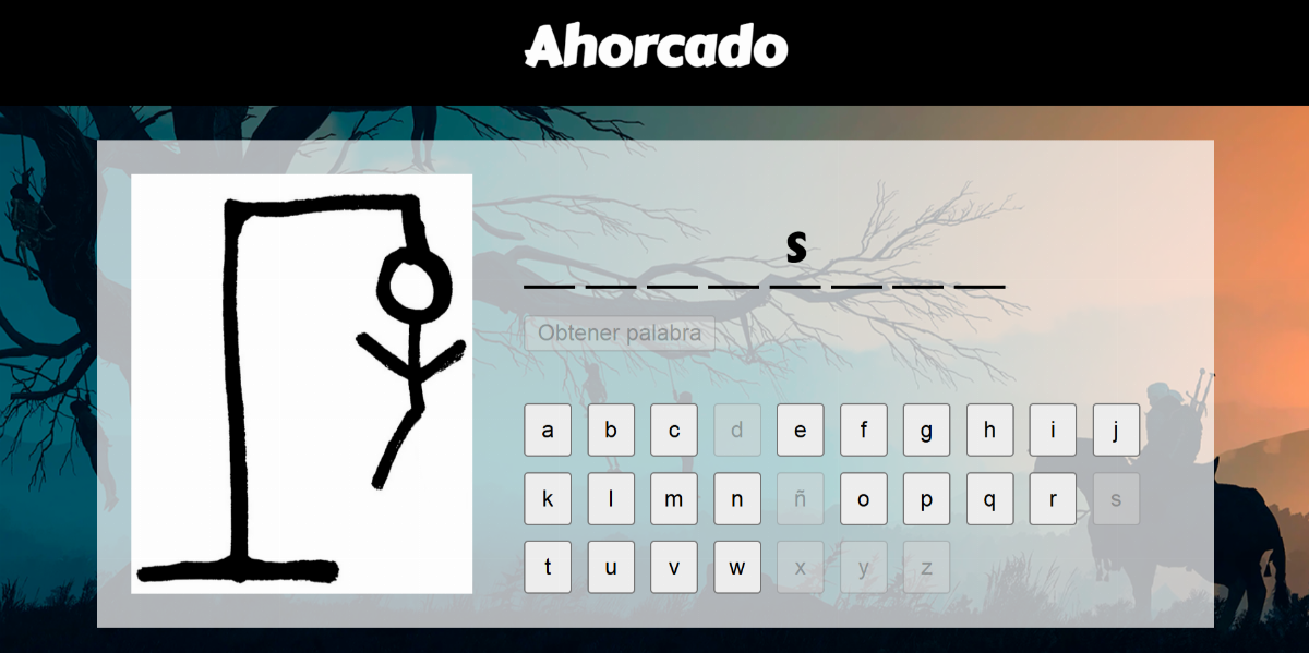 Ahorcado con Javascript